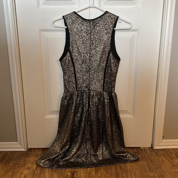 Metallic skater dress - Picture 4 of 4